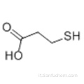Acido 3-mercaptopropionico CAS 107-96-0